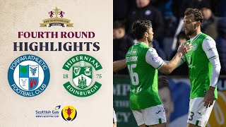 Forfar Athletic 01 Hibernian  Scottish Gas Mens Scottish Cup Fourth Round Highlights [upl. by Leoy457]