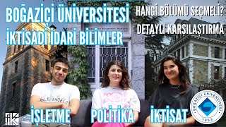 BOĞAZİÇİ ÜNİVERSİTESİ  İKTİSADİ İDARİ BİLİMLER FAKÜLTESİ  BÖLÜM TANITIMI [upl. by Novick555]