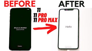 How to Factory Reset iPhone 11 11 Pro 11 Pro Max without Password  Reset iPhone without Passcode [upl. by Karrah957]