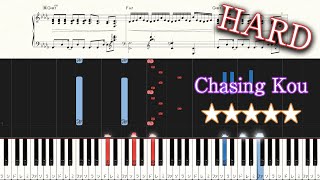 Drowning Love（Oboreru Knife）OST  Chasing Kou  Hard Piano Tutorial  Sheets【Piano Arrangement】 [upl. by Adnovaj]