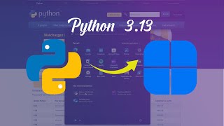 Comment Installer Python 313 sur Windows 11 2024 [upl. by Analos]