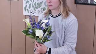 Tutorial Bouquet with Hosta [upl. by Floyd]