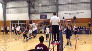 Uc Merced Mens Volleyball Wins [upl. by Kippie]