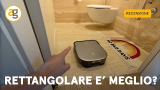 ROBOT ECOVACS X2 OMNI Lava e Aspira ma E RETTANGOLARE [upl. by Gussie481]