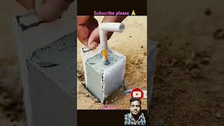 diy submersible water pump installationscienceprojectshortvideo [upl. by Notslah]