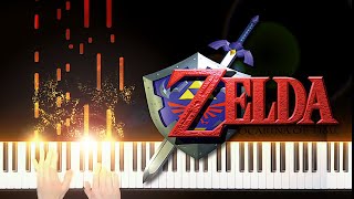 The Legend of Zelda Ocarina of Time Ultimate Piano Medley [upl. by Attela]