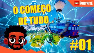 LEGO FORTNITE COM OS AMIGOS  01 [upl. by Ennaylime980]