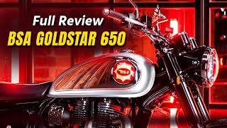 BSA Gold Star 650 Full Review  Specs Features colour options price amp More [upl. by Line]