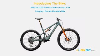 SPECIALIZED SWorks Turbo Levo SL LTD  Electric Mountain Bike [upl. by Ynaoj578]