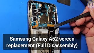 Samsung Galaxy A52 smA525 screen replacement [upl. by Maxwell]