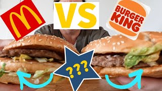 BIG MAC vs WHOPPER 2 ICONIC burgers [upl. by Anny]