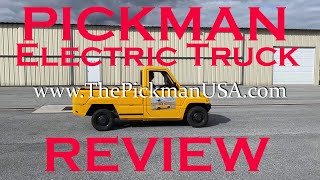 Kaiyun Pickman Electric Truck Overview [upl. by Suolekcin]