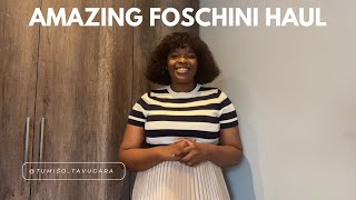 FASHION HAUL FOSCHINI HAS OUTDONE IT😱 [upl. by Eislek]