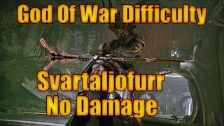 God Of War  Svartaljofurr God Of War Difficulty No Damage [upl. by Eladnek]