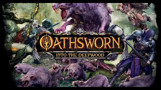 Oathsworn  Into The Deepwood KS  Unboxing  Whats In The Box  LeMondeStart Boardgames [upl. by Novia]