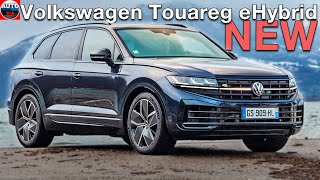 All NEW 2024 Volkswagen Touareg R eHybrid  DRIVING interior amp exterior REVIEW [upl. by Winston]