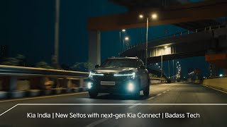 New Seltos with nextgen Kia Connect Badass Tech [upl. by Siravat763]