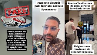 Lorenzo Ruzza litiga con uno di Varese che chiama la polizia convinto che lorologio fosse rubato [upl. by Eiramlatsyrc]