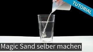 Wasserabweisender Sand selber machen  Magischer Sand  MAGIC SAND selber machen  Aqua Sand [upl. by Gelb]