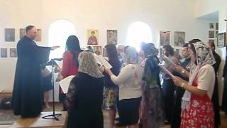 Orthodox Liturgy  Kontakion of Pascha [upl. by Llerroj]