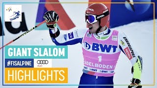 Mens Giant Slalom  Adelboden  Highlights  FIS Alpine [upl. by Persse418]