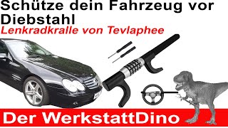 Schütze dein Auto vor Diebstahl Lenkradkralle Tevalphee [upl. by Edahc]