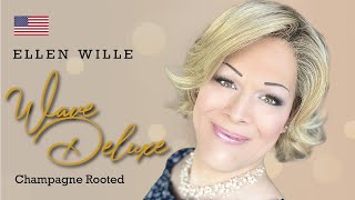 Ellen Wille Wave Deluxe in Champagne Rooted wig review [upl. by Apicella]