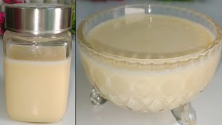 Homemade Condensed milk ll How to make Condensed Milk Recipe ll Zoya dish 22 [upl. by Maguire]