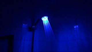 pommeau douche LED [upl. by Alaikim]