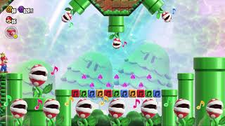 super mario bros wonder  piranha plants on parade [upl. by Ajaj]