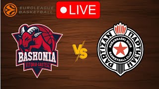 🔴 Live Baskonia vs Partizan  EuroLeague 20232024  Live Play by Play Scoreboard [upl. by Nove]