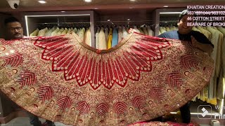 A shop youtuber buy Lengha and banarasi in kolakta🔥Celeb favourite Lengha Banarasi store in kolkata [upl. by Aliwt]