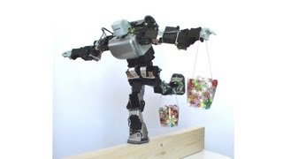 バランスを取る二足歩行ロボットthe biped roboto which maintains balance [upl. by Yatnod905]