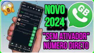 ✅NOVO METODO🥳NOVO GB WHATSAPP OFICIAL 2024 NÃO DA BAN COMO FAZER A INSTALAÇÃO SEM ATIVADOR [upl. by Aratahc]