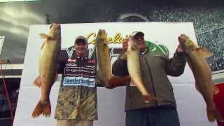 National Walleye Tour on Sturgeon Bay [upl. by Ashlan]