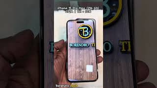 iPhone 15 Pro Max 256 GB ZPA  BH  93  Borendro Tech [upl. by Aivatnwahs]