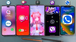 Viber IMO Justalk Threema  Zangi Xiaomi 13 amp iPhone XS amp Samsung S24 Ultra amp Z Flip 3 amp Note 20U [upl. by Azeria]