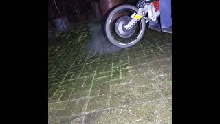 Burnout ELMOTO HR2 72V 100A 7Kw EBike [upl. by Bazar232]