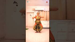 Learn Bharatanatyam With Me 😉❤️ bharatanatyam bharatanatyamperformance [upl. by Alitta]