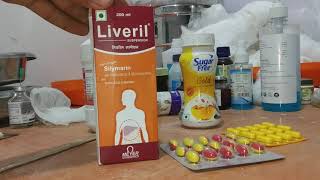 medical Liveril suspension silymarin syrup use in Hindi part 66 [upl. by Goodrow]