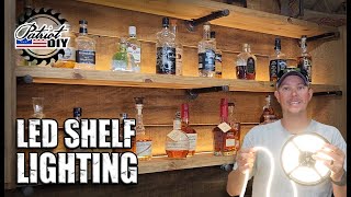 Easy DIY LED Shelf Lighting [upl. by Marline]