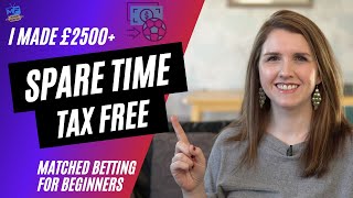 MATCHED BETTING BASICS  STEP BY STEP TUTORIAL with OddsMonkey How I made £2500 TAX FREE in 3 mths [upl. by Hpesoj521]