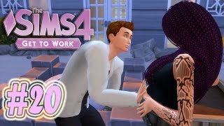 Sims 4 Get to Work Oynayalım Bölüm 20  Bebeği Okşatmak [upl. by Vorster662]