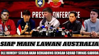 RESMI DIPERKENALKAN KE MEDIA OLE ROMENY SIAP TAMPIL LAWAN AUSTRALIA BULAN MARET MENDATANG [upl. by Normie]