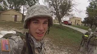 WIU ROTC Fall 2015 Ranger ChallengeHand Grenade Assault Course [upl. by Valerie]