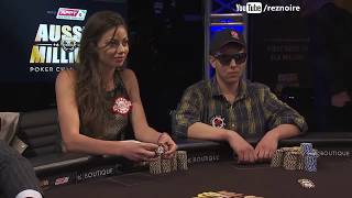 Samantha Abernathy  Final Table Part 2  Aussie Millions 2016 [upl. by Harrell847]