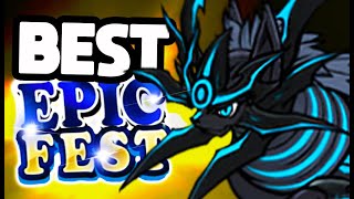 LUCKIEST EPICFEST OPENING EVER  The Battle Cats 89 [upl. by Attenad57]