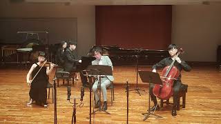 Schumann Piano Quartet Op 47 Arranged for Clarinet amp Piano Trio  III Andante Cantabile [upl. by Adiv]