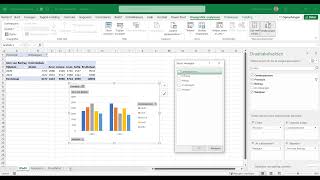 Draaitabellen  Grafiek en slicer [upl. by Asta256]