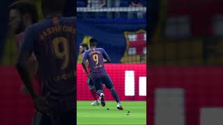 Rashford goal VS Bayern Munich UCLCareer ModeS6 gaming fcbarcelona reels fifa shorts gaming [upl. by Butch]